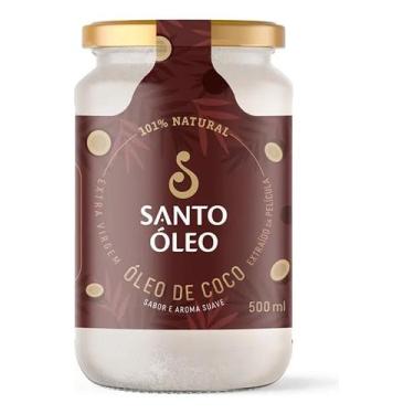 Imagem de Óleo De Coco Extra Virgem 500ml Santo Óleo - Santo Oleo