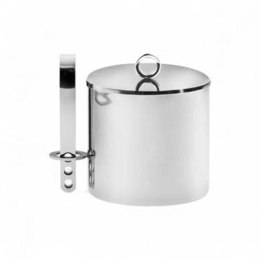 Imagem de Balde Térmico Venezia Pequeno com Pinça Inox Riva, INOX, U