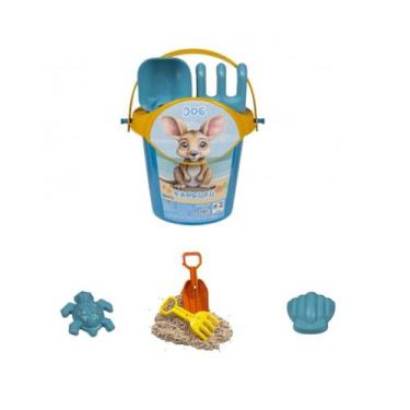 Imagem de Brinquedo Balde Baldinho De Praia Kanguru Divertido Formas - Kendy