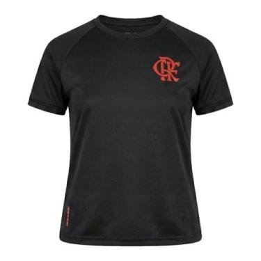 Imagem de Camiseta Betel Flamengo Nação Feminina, P, Preto
