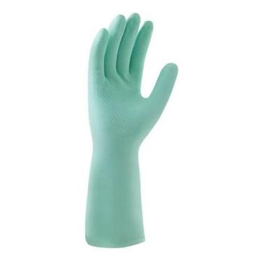 Imagem de Luva De Látex Verde Forrada Mucambo 8,5 G