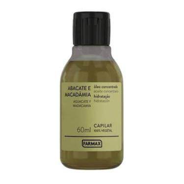 Imagem de Óleo Capilar FARMAX Abacate e Macadâmia 60ml 100% Vegetal