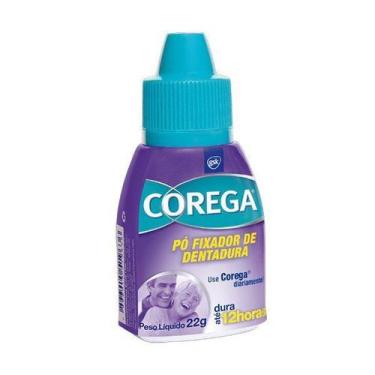 Imagem de Corega Pó Fixador de Dentadura - 22g para Máxima Fixação e Conforto