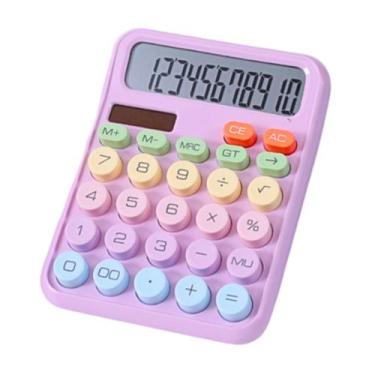 Imagem de Calculadora Escolar Eletrônica Kawaii Solar 12 Dígitos - Tesla Store, 