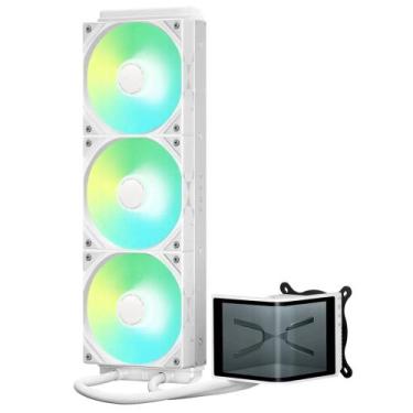 Imagem de Water Cooler TRYX Panorama SE ARGB Display Lcd 360MM Branco