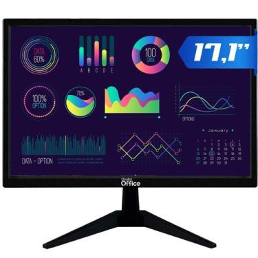 Imagem de Monitor Dr. Office, 17.1 Pol, HD, 60Hz, HDMI/VGA, MDR-0502-17 - Dr.Off