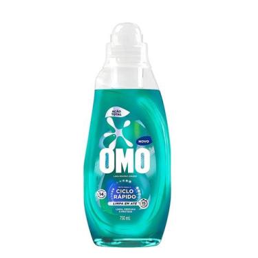 Imagem de Lava Roupas Líquido Omo Ciclo Rápido 750 ml Fragrâncias:Ação Total