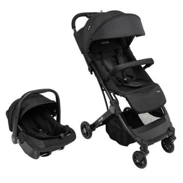Imagem de Carrinho de Bebê Travel System Duo Bytes Safety 1St Black