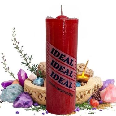 Imagem de Vela 7 Dias Vermelha Ideal  Força, Proteção e Energia Espiritual - Est