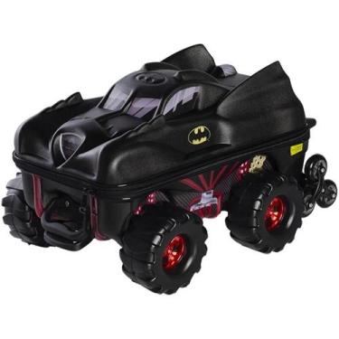 Imagem de Mochila Infantil com Rodinha Batman Monster TRUCKS