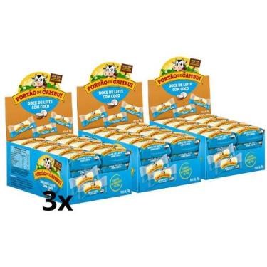 Imagem de Kit Display Doce De Leite Portão De Cambuí, 3x Doce De Leite C/ Coco