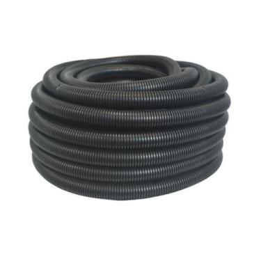 Imagem de Eletroduto Corrugado Preto Leve 32mm X 25m - Gerplast