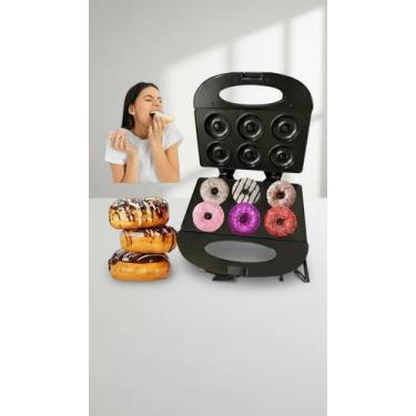 Imagem de Máquina Donuts 6un 750W Preta 110v - Congratulations Store, 110V