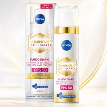 Imagem de NIVEA Fluido Facial Protetor C. FPS 50 - Reduz Manchas e Uniformiza a 