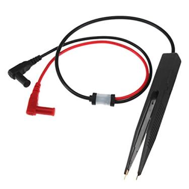 Imagem de Pinça Da Ferramenta de Teste Do Componente Do Chip SMD Da Sonda de Teste de Multímetro