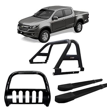 Imagem de Kit Quebra Mato+Sant Ant D +Estr Quadr-S10 12/2020 C/D PRETO