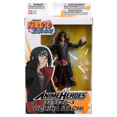Imagem de Boneco Itachi Uchiha Anime Heroes Bandai 14 Cm - Fun F0051