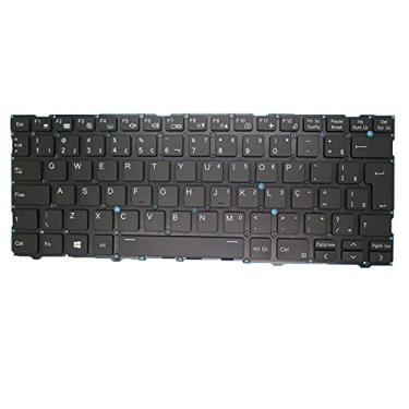Imagem de Notebook com teclado retroiluminado para CLEVO CVM19C38PAJ43004 6-80-L1400-33C-1P Brasil BR sem moldura