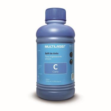 Imagem de Refil De Tinta Para Impressoras Epson 250Ml Ciano - RF014