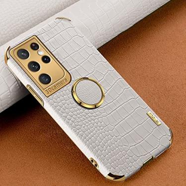 Imagem de Capa de couro PU padrão de crocodilo para Samsung Galaxy s20 FE s21 Note 20 A41 A51 A71 A32 A52 A71 A12 A21 Plus Ultra, Case add Holder E, para A02