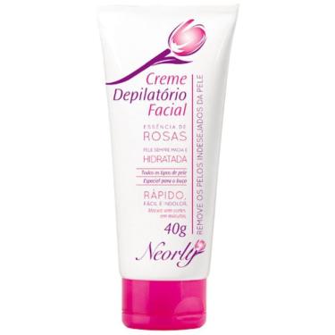 Imagem de Creme Depilatório Facial Rosa Neorly - 40 g 