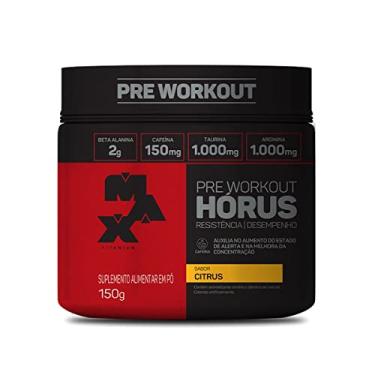 Imagem de Max Titanium Hórus Pre Workout - 150G Citrus -