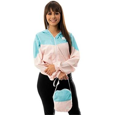 Imagem de Jaqueta Corta Vento Feminina + Bag Shoulder Duo Color Aerre