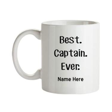 Imagem de Caneca de capitão personalizada, melhor capitão de sempre, presente de capitão personalizado, de aniversário de capitão, caneca personalizada de capitão