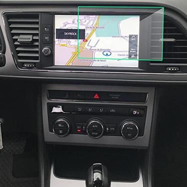 Imagem de Lyqfff Para Seat Leon X Perience 2017, protetor de filme de vidro temperado para carro, rádio, GPS, adesivo de tela automotivo, acessórios de carro de 20 cm