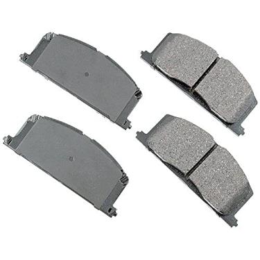 Imagem de Akebono Kit de pastilhas de freio a disco de cerâmica ACT242 Proact Ultra Premium