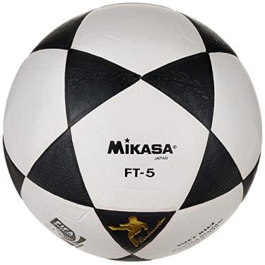 Imagem de Mikasa FT5, Thermogeschweißt Match Football Branco/Azul Multicolorido Branco/Preto Tamanho: 5