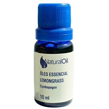 Imagem de Óleo Essencial de Lemongrass 10ml Natural Oil — 100% Puro, Aroma Cítrico e Refrescante, Bem-Estar e Aromaterapia
