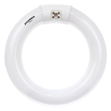 Imagem de (2 Pack) Sylvania 23537 Bright White/Warm White Premium Circline Fluorescent T9 Circle 8 inch Diameter, 22 watts, 3000K, 1100 lumens, 80 CRI Fluorescent Light Bulb