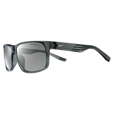 Imagem de Nike Óculos de sol Golf Cruiser, armação cinza mercúrio/prata, cinza com lente flash prateada