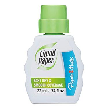 Imagem de Liquid Paper 5640115 L quido de Corre o, Secagem R pida, 22 ml, Branco Brilhante