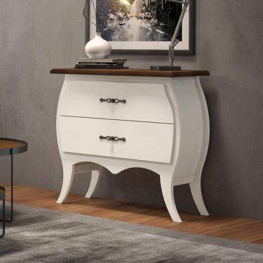 Imagem de Cômoda para quarto de casal com tampo laminado - Bombê - Montanhês Móveis