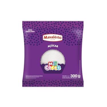 Imagem de AÇÚCAR CRISTAL COLORIDO BRANCO MIL CORES 300G MAVALERIO