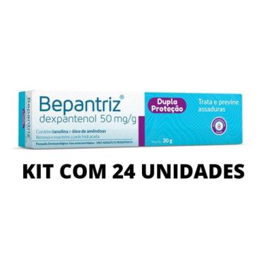 Imagem de Kit Com 24 Bepantriz Pomada Dermatológica Dexpantenol 30g