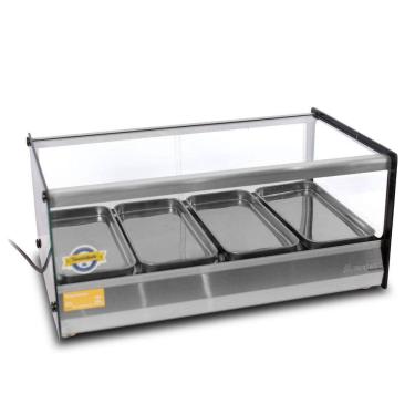 Imagem de Estufa para Salgados 4 Bandejas Linha Ônix Marchesoni