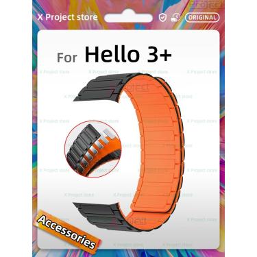 Imagem de Pulseira de silicone magnética Sport Fitness  pulseira de relógio inteligente para Hello Watch 3 Pro