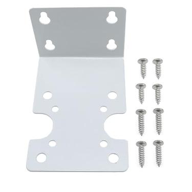 Imagem de Meuey Lyot - Suporte de concha de purificador de água Suporte de fixação de revestimento de metal para purificador de água RO Adequado para purificadores de água (25,4 cm e 50,8 cm) - 1 conjunto
