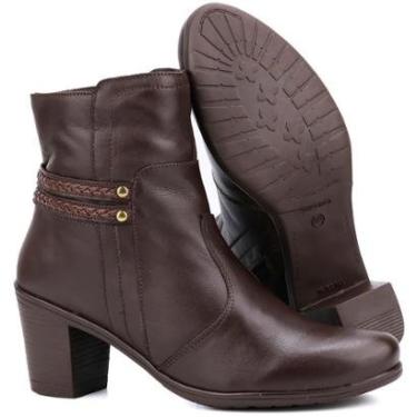 Imagem de Bota Montaria Mr. Gutt em Couro Cano Curto-Feminino