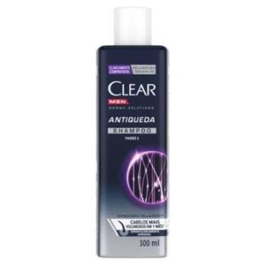 Imagem de Shampoo Antiqueda Clear Men Derma Solutions 300ml-Unissex