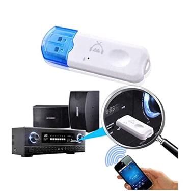 Imagem de Adaptador Receptor Transmissor Musicas Áudio Bluetooth Usb Pendrive Com Microfone - CompleteStore®