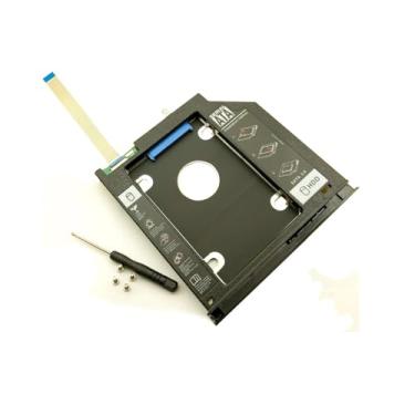 Imagem de Cabo Sata odd Drive Dvd dell 3467 3567 3576 + adaptador Caddy + acabamento