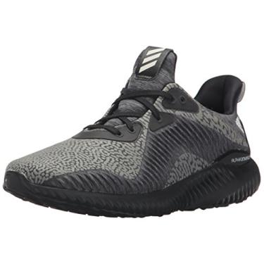 Imagem de adidas Tênis de corrida unissex Alphabounce HPC AMS w, Preto/preto, 5