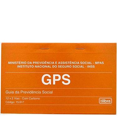 Imagem de Carnê GPS - Guia da Previdência Social 12x2 Vias - 24 Folhas,Tilibra - 1 un
