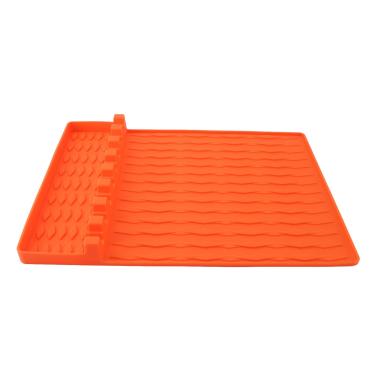 Imagem de Esteira de Silicone para Grelhar, Resistente Ao Calor, 8 Espaços, Fácil Limpeza, Multifuncional, Antiderrapante, para Churrasco Ao Ar Livre (Tipo 1)