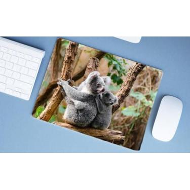 Imagem de Mouse Pad Emborrachado Personalizado Animais Exóticos Selvagens, 40x30
