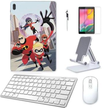 Imagem de Adesivo Galaxy Tab S8 SM-X7068 Incríveis 1/Sup/Tecl/Mou/Can/Pel Branco